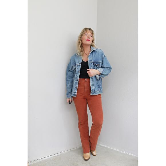 1980's Vintage Levi's 70507 Denim Jean Trucker Jacket ~Men's SM MD Women's MD LG - Picture 6 of 10